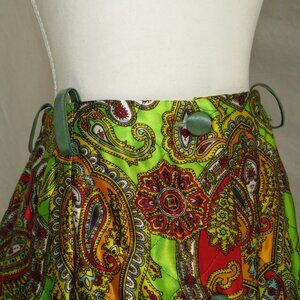 ✨ VINTAGE 70s PSYCHEDELIC MAXI SKIRT ✨